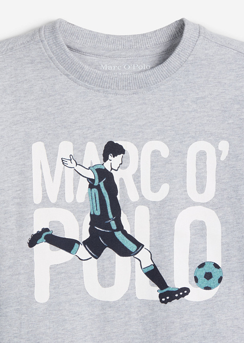 Лонгслив из органического хлопка