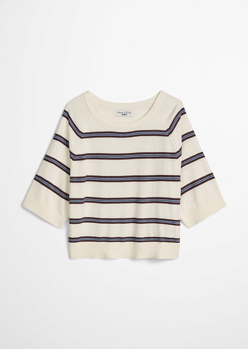 Джемпер из хлопка и модала
