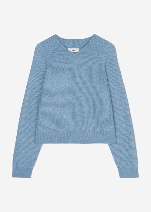 голубой меланж