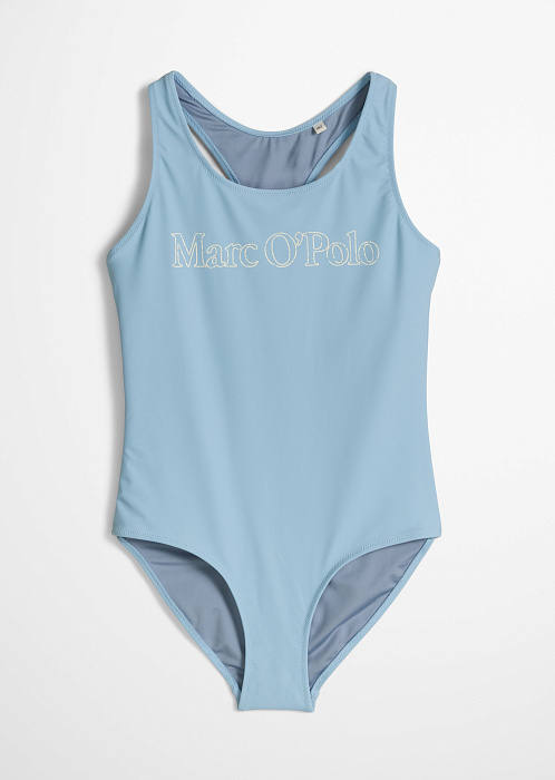 Купальник слитный с логотипом