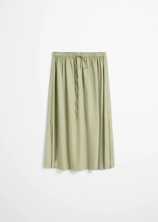 Миди-юбка из чистой вискозы