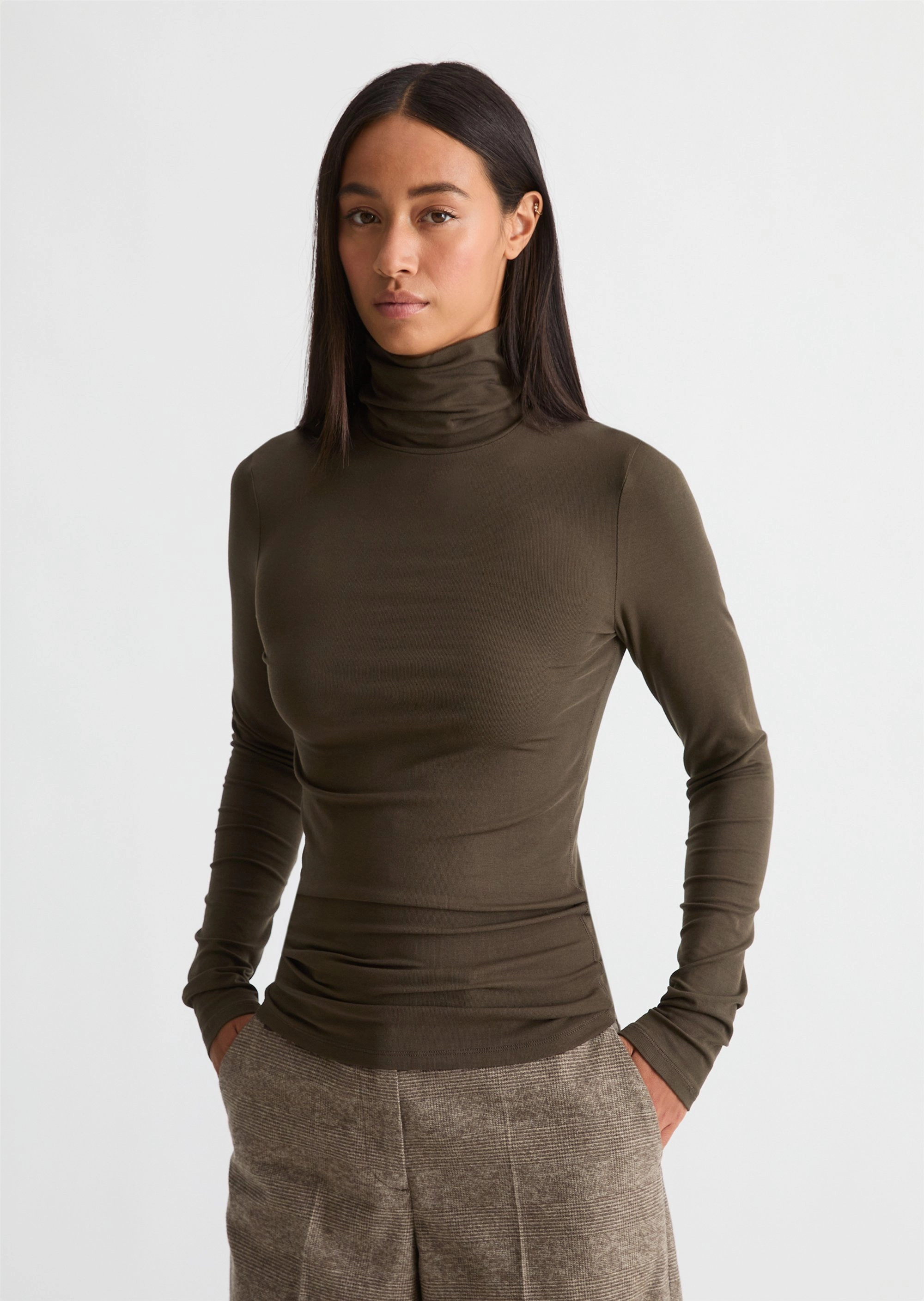 Водолазка из эластичного модала TENCEL™