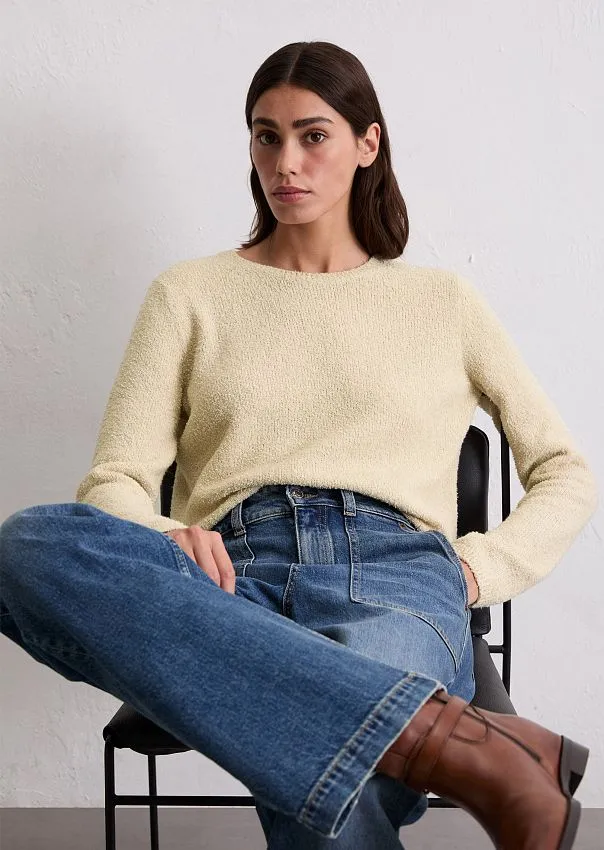 Джемпер из органического хлопка и шерсти ламы Marc o'Polo - фото 1