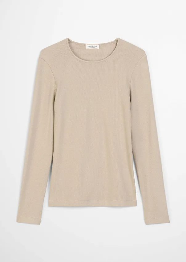 Лонгслив из смесового модала TENCEL™ Marc o'Polo - фото 6