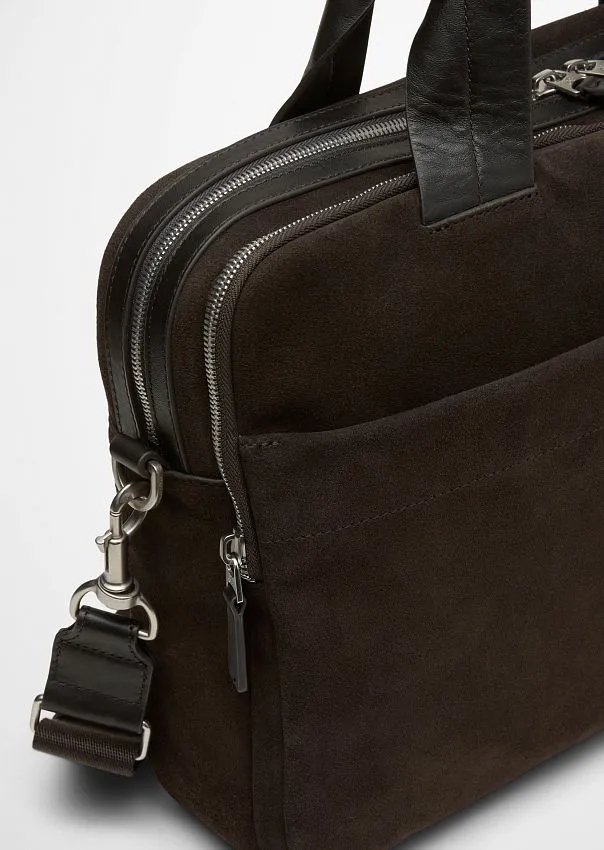 Портфель из мягкой замши Marc o'Polo - фото 4