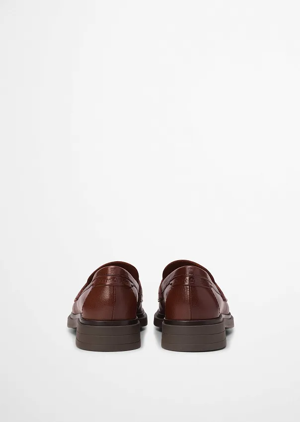 Лоферы из натуральной кожи