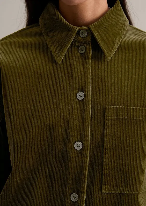 Рубашка из вельвета 
 Marc o'Polo - фото 4