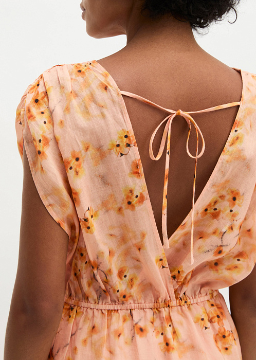 Платье из рами