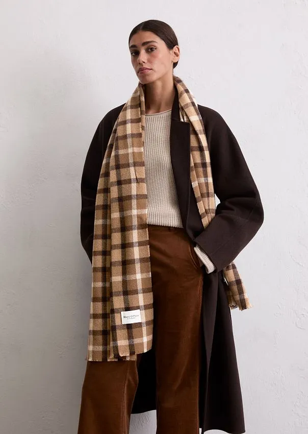 Шарф из чистой шерсти Marc o'Polo - фото 4