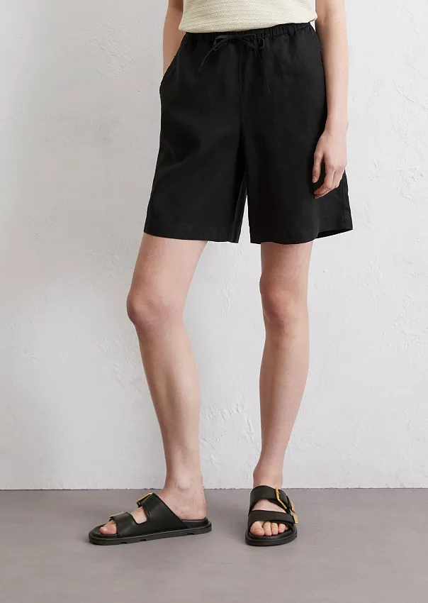 Шорты из чистого льна Marc o'Polo - фото 3