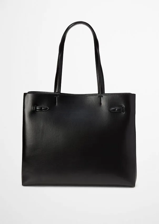 Сумка-тоут из кожи наппа
