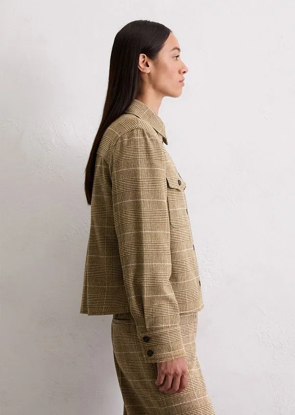 Верхняя рубашка из смесовой шерсти Marc o'Polo - фото 5