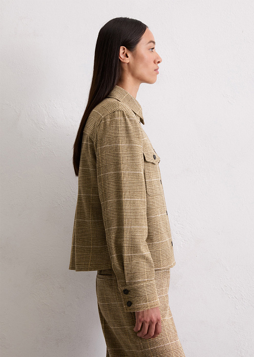 Рубашка верхняя из смесовой шерсти