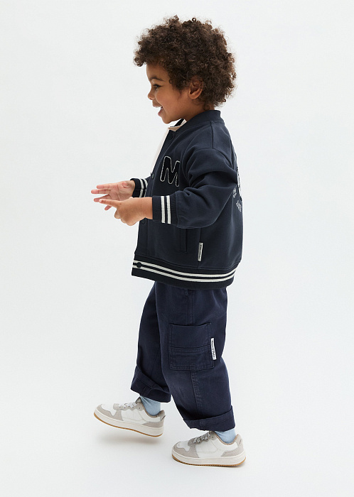 Бомбер из органического хлопка
