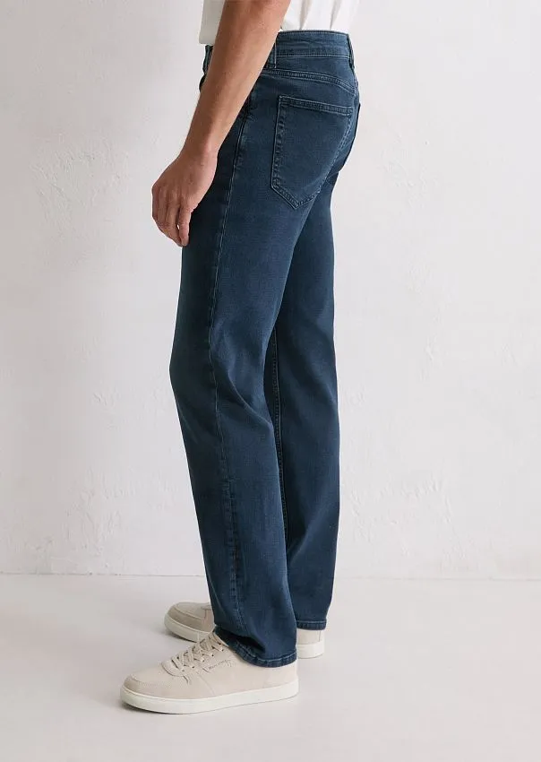 Джинсы прямые Kalmo из смесового хлопка Marc o'Polo - фото 5