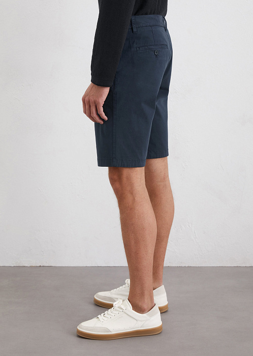 Шорты из смесового хлопка