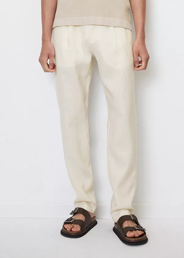 Льняные брюки OSBY с эластичным поясом Marc o'Polo - фото 3