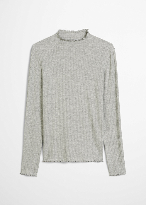 Серый меланж