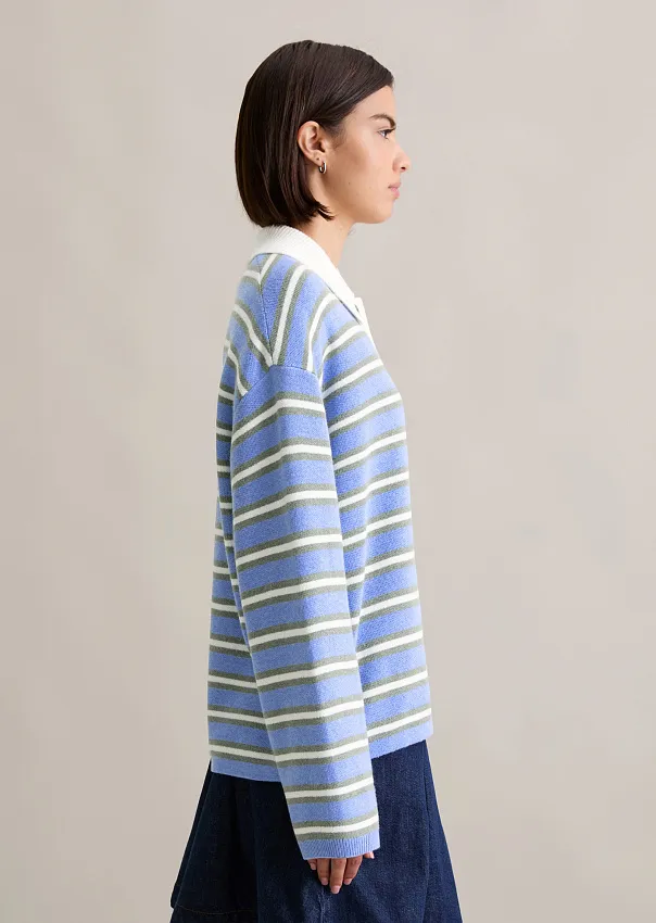 Джемпер с воротником поло Marc o'Polo - фото 5