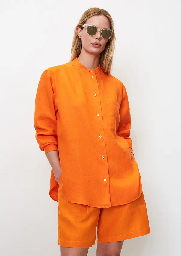 Льняная рубашка