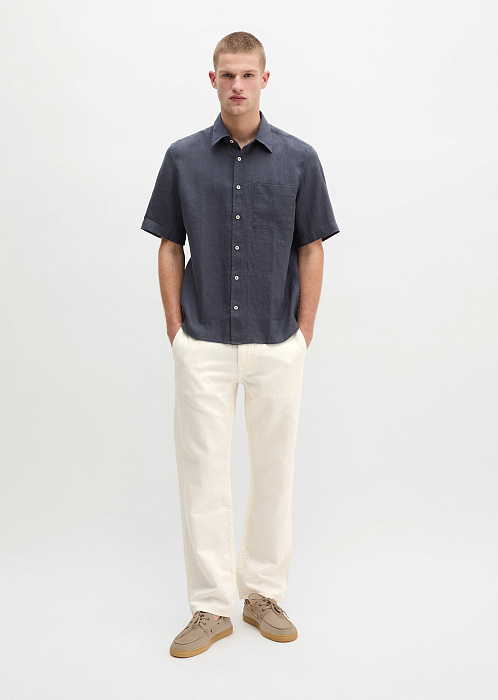 Рубашка изо льна