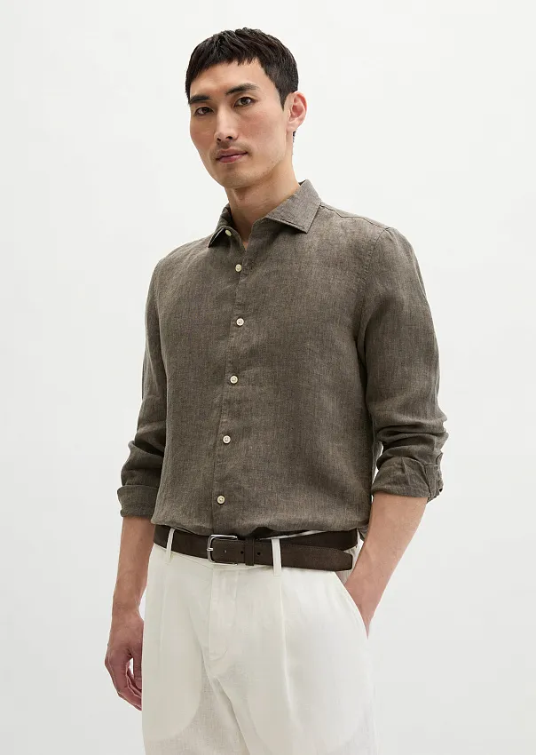 Рубашка изо льна