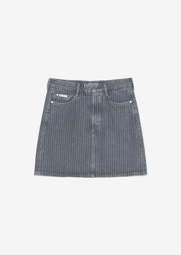 Джинсовая мини-юбка из органического хлопка и лиоцелла Marc o'Polo - фото 6