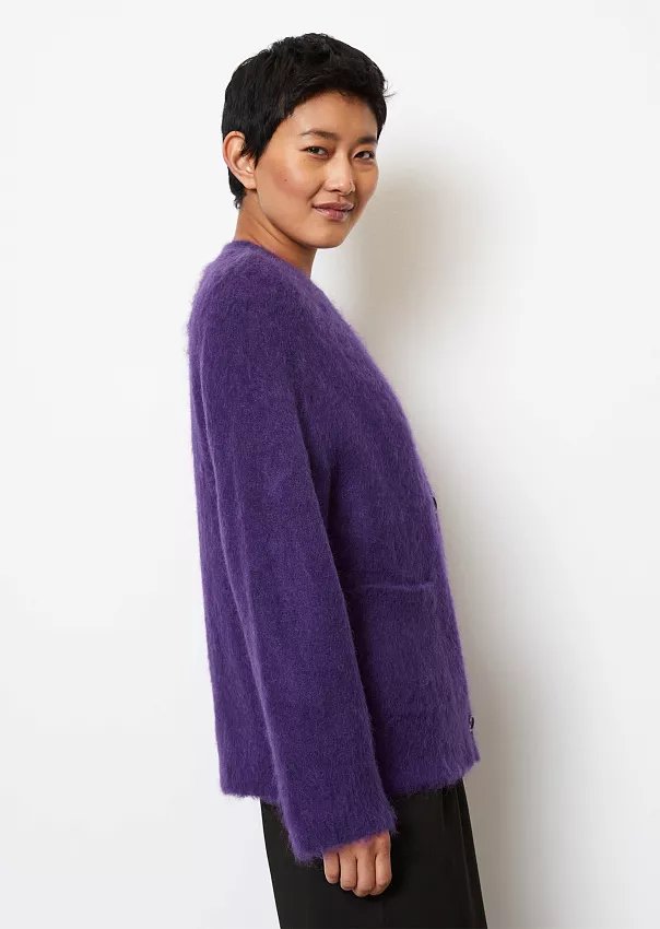 Кардиган из смесовой шерсти с мохером Marc o'Polo - фото 5