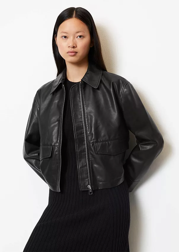 Куртка из кожи наппа Marc o'Polo - фото 1