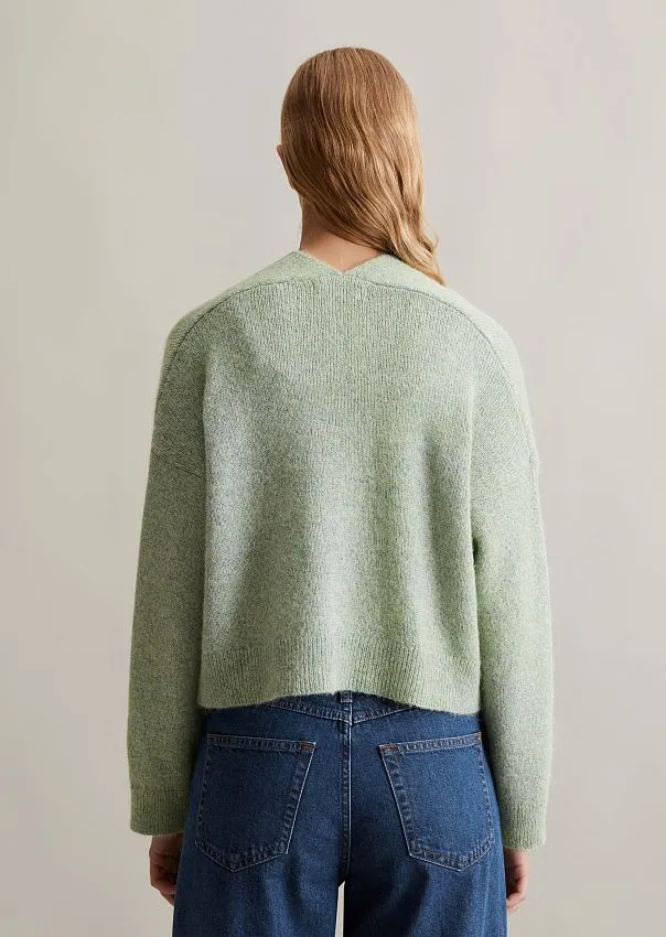 Кардиган из органического хлопка и шерсти альпаки Marc o'Polo - фото 2