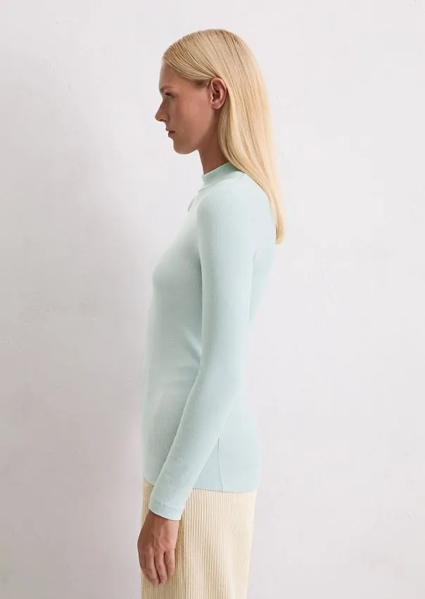 Лонгслив в рубчик из мягкого модала Marc o'Polo - фото 5