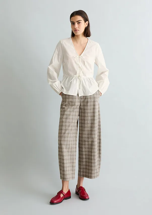 Блузка из органического хлопка