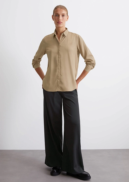 Рубашка из вискозы