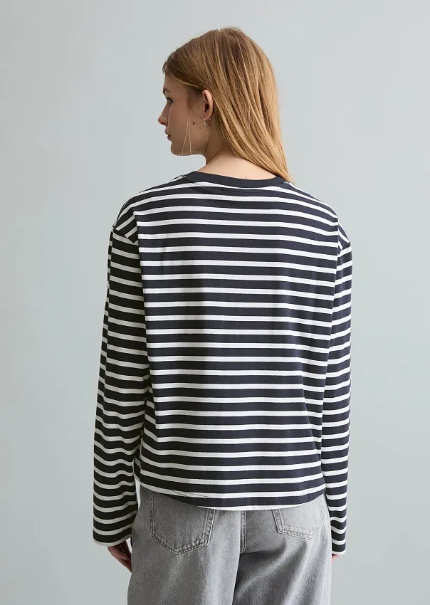 Лонгслив из органического хлопка