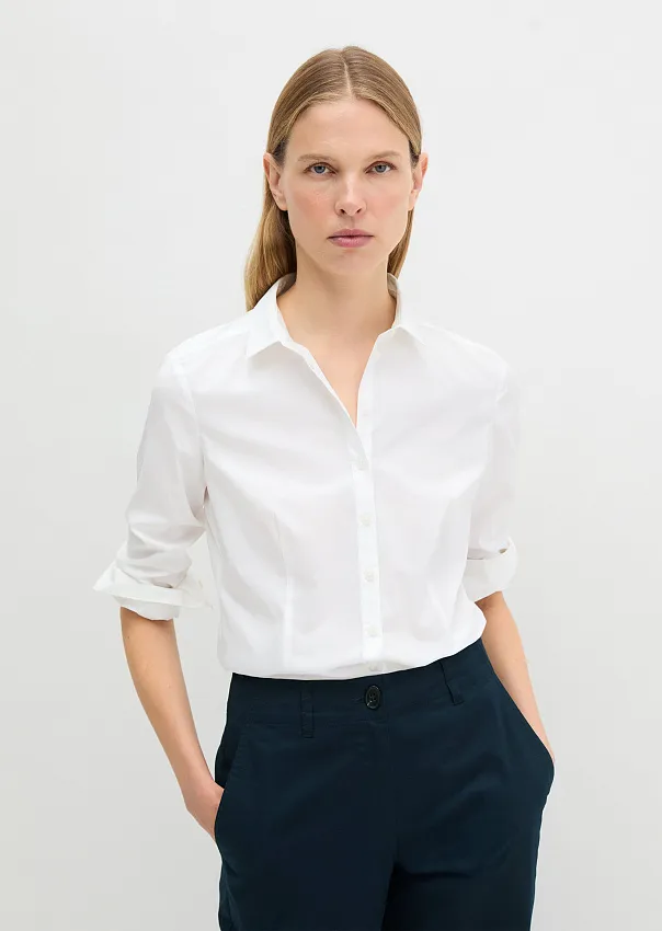 Рубашка из смесового хлопка