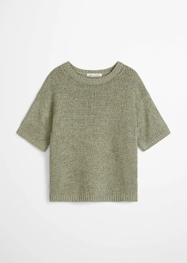 Свитер из смесового хлопка
