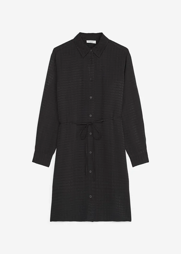 Платье-рубашка из чистой вискозы