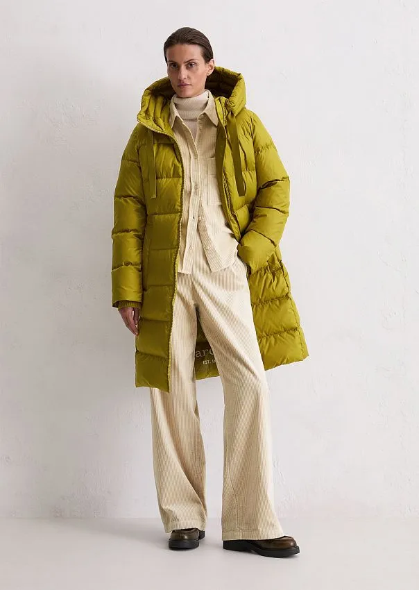 Пуховик с фиксированным капюшоном Marc o'Polo - фото 1