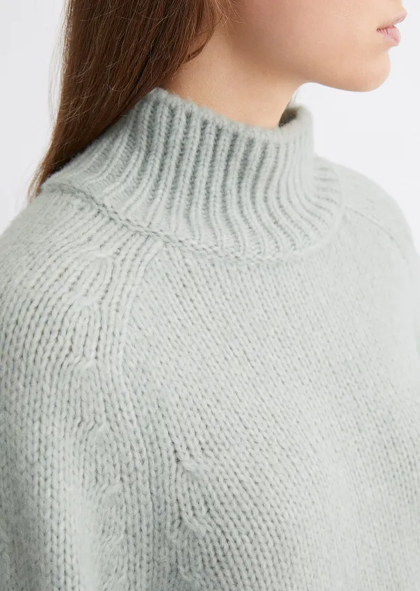 Свитер из смесовой шерсти