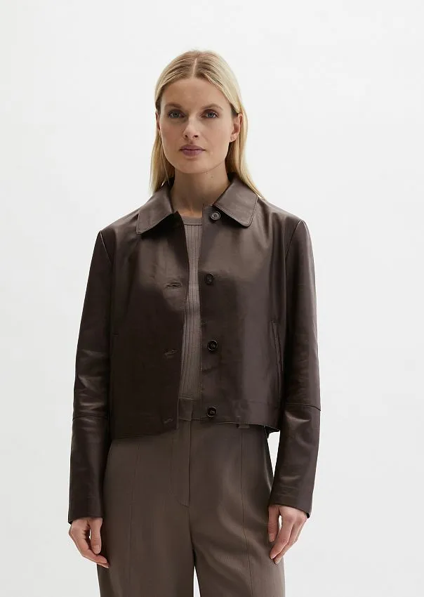 Куртка из натуральной кожи Marc o'Polo - фото 3