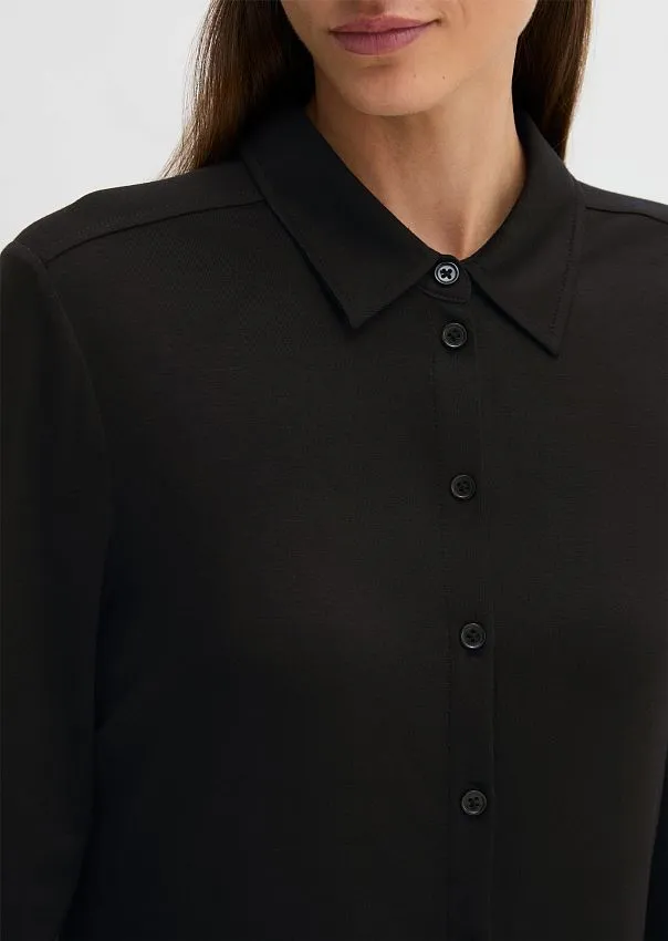 Рубашка из смесовой вискозы Marc o'Polo - фото 4