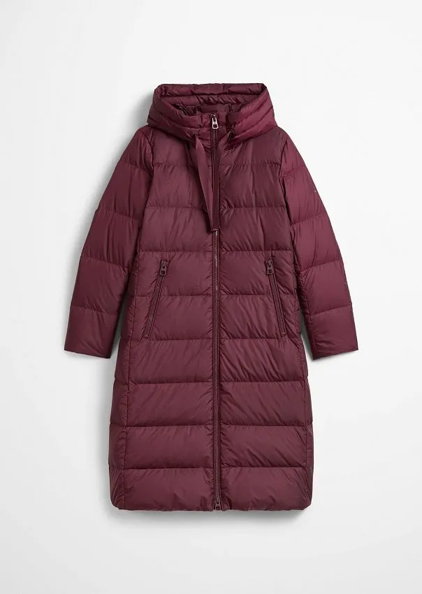 Пуховик с фиксированным капюшоном Marc o'Polo - фото 6