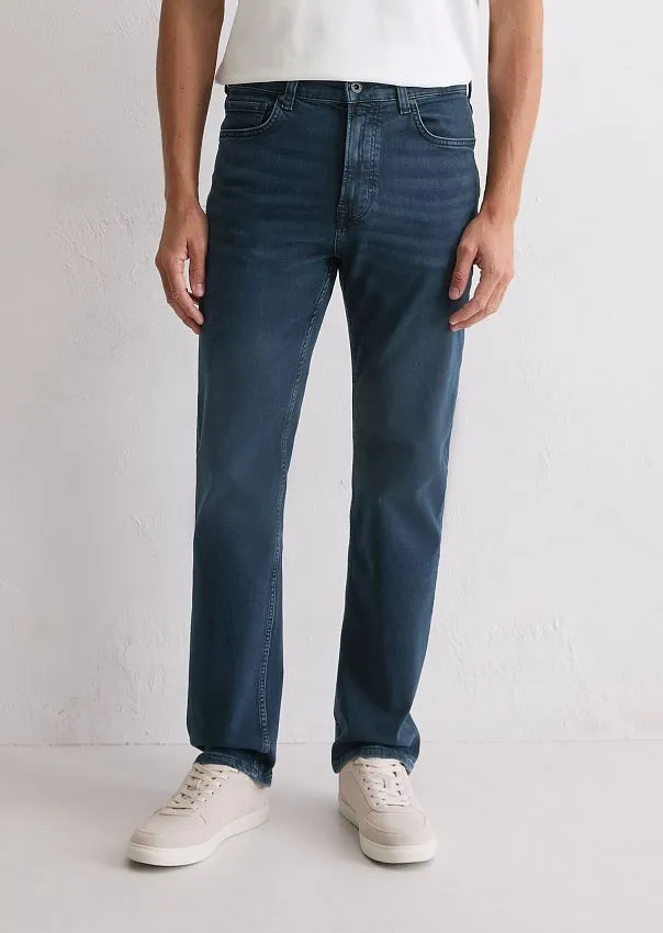Джинсы прямые Kalmo из смесового хлопка Marc o'Polo - фото 3