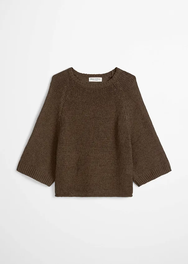 Свитер из смесового хлопка 