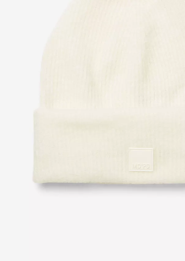 Трикотажная шапка из уютной смесовой шерсти альпака Marc o'Polo - фото 2