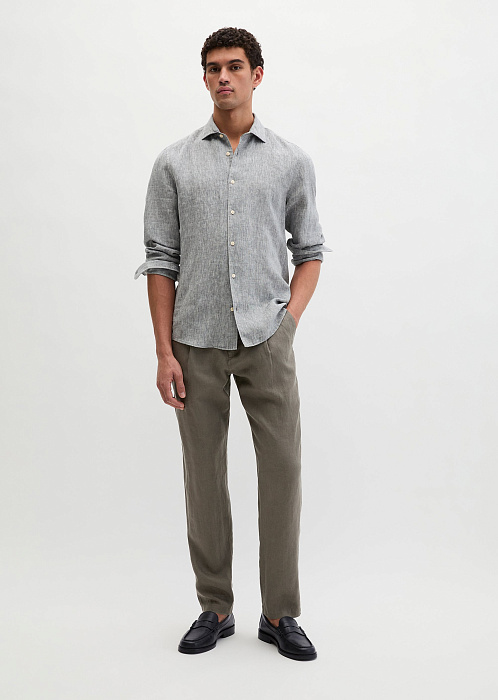 Рубашка изо льна