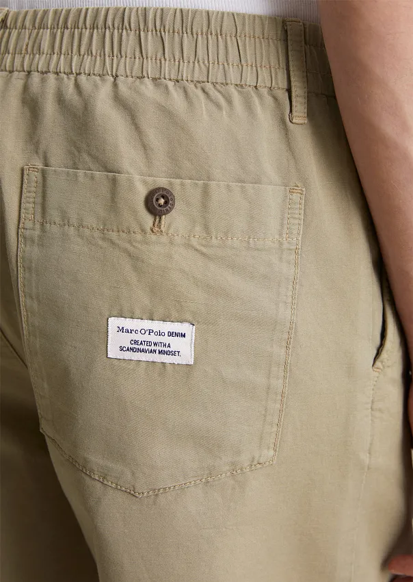 Шорты из органического хлопка и льна Marc o'Polo - фото 4