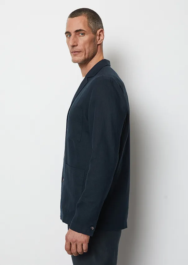 Пиджак из чистого льна