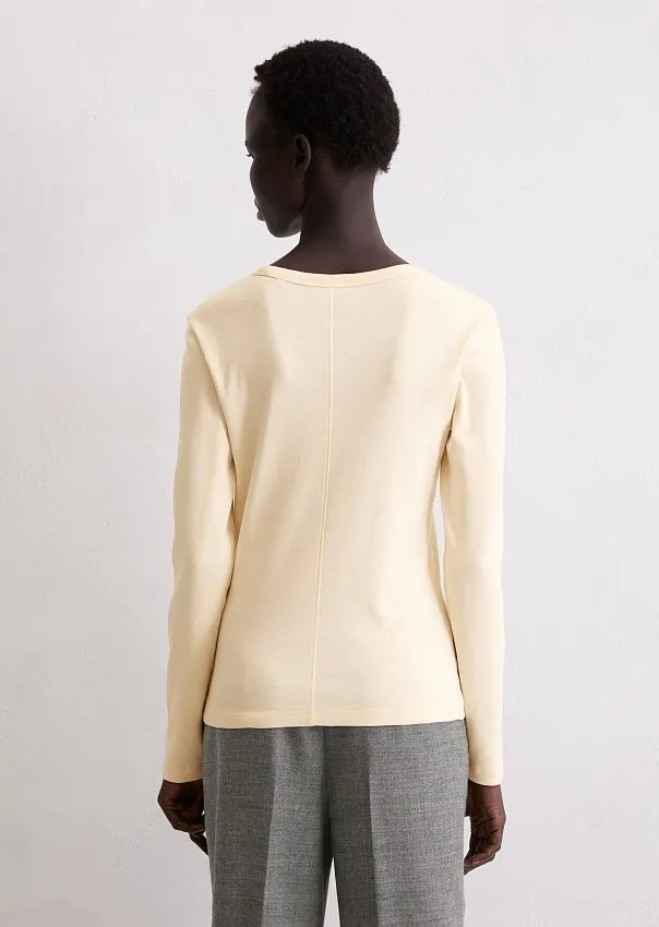 Лонгслив из органического хлопка Marc o'Polo - фото 2