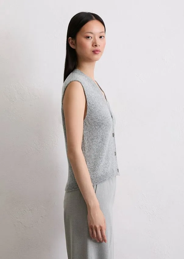 Жилет из смесовой шерсти Marc o'Polo - фото 5